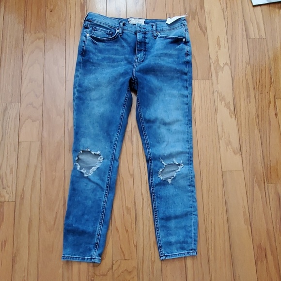 Free People Denim - Free people distressed women's jeans